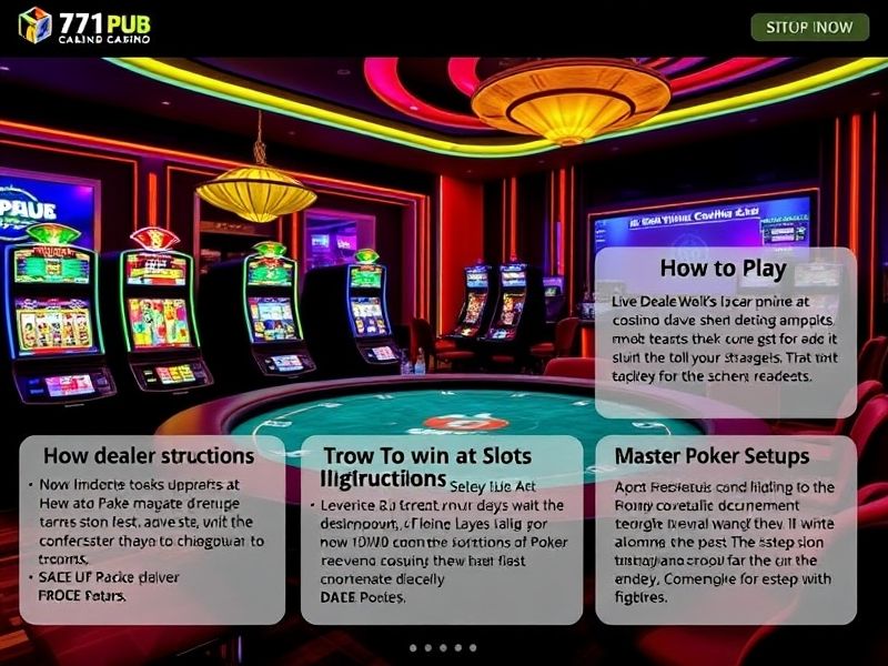 Welcome to 771pub.com, the ultimate destination for top-tier online gambling games. Explore real money casinos, exclusive promotions, and expert guides on slots, poker, and more. Play securely and win big today!